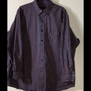 Multicolored button down